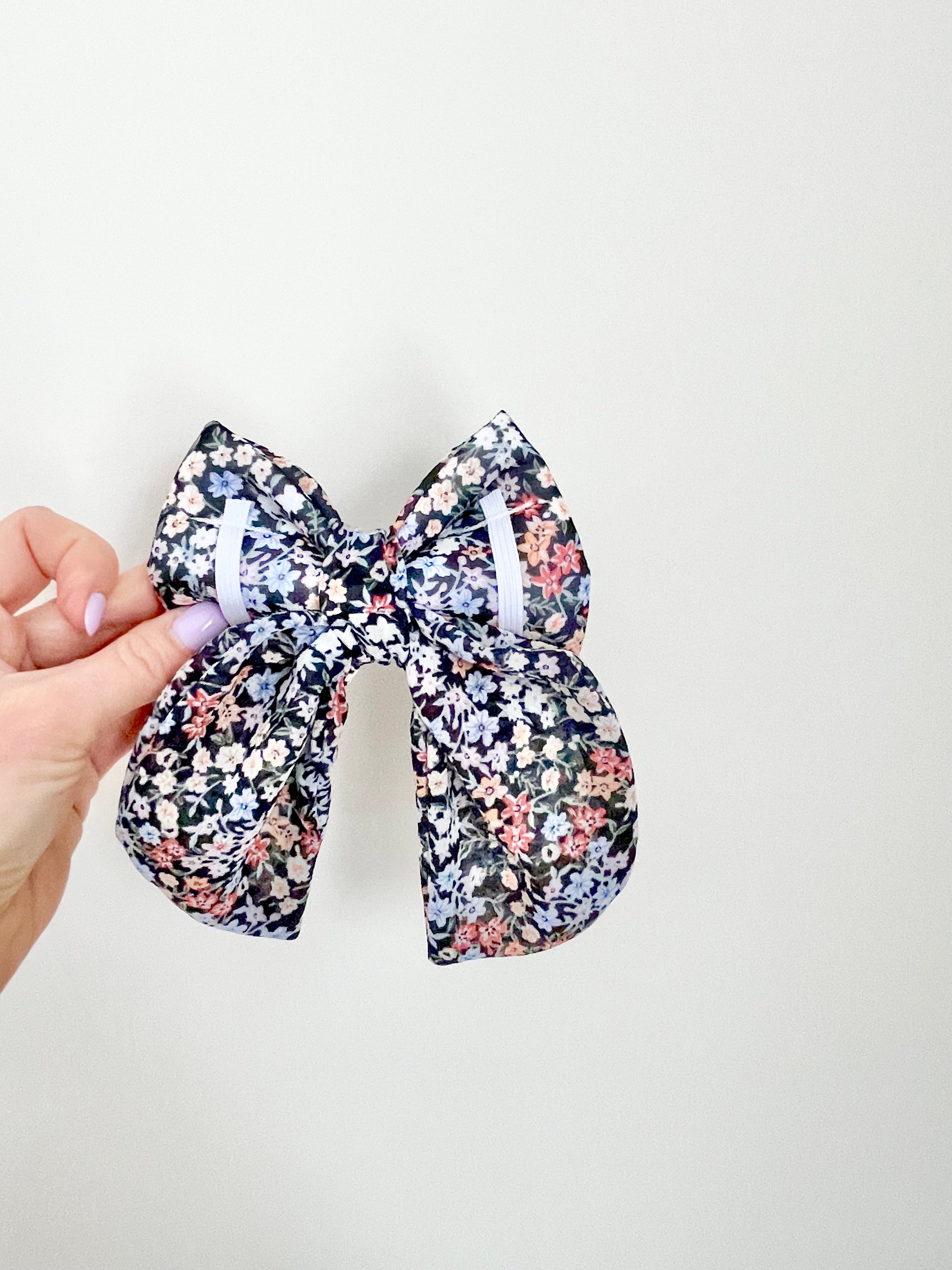 Midnight Meadow Sailor Bow