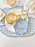 Lemon Cream Sailor Bow