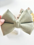 Autumn Denim Bow