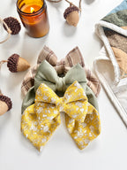Autumn Denim Sailor Bow