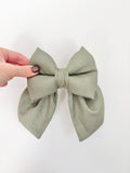 Autumn Denim Sailor Bow