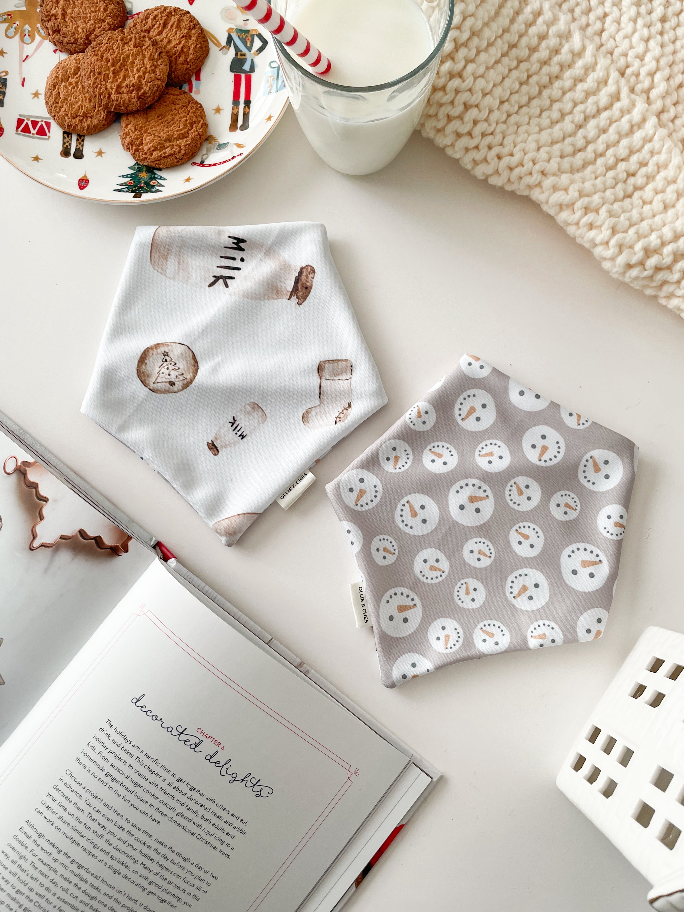 Santa's Milk & Cookies