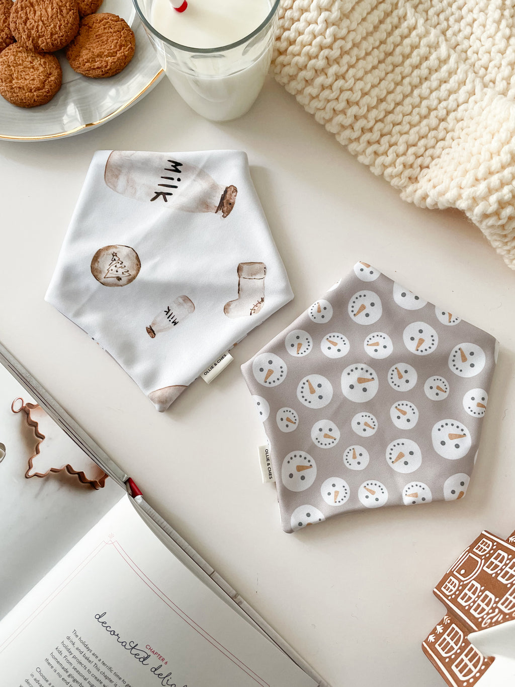 Santa's Milk & Cookies