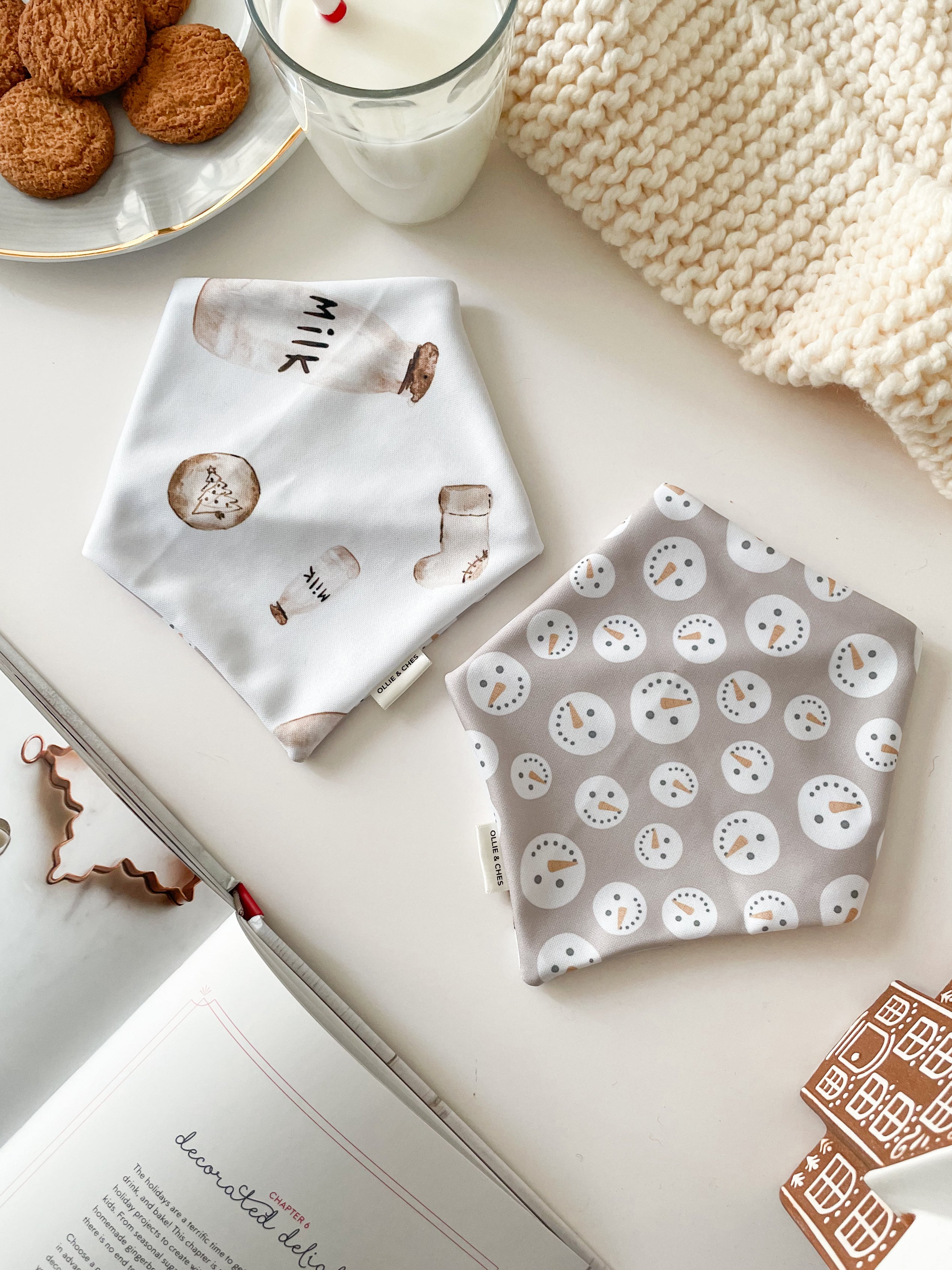 Santa's Milk & Cookies