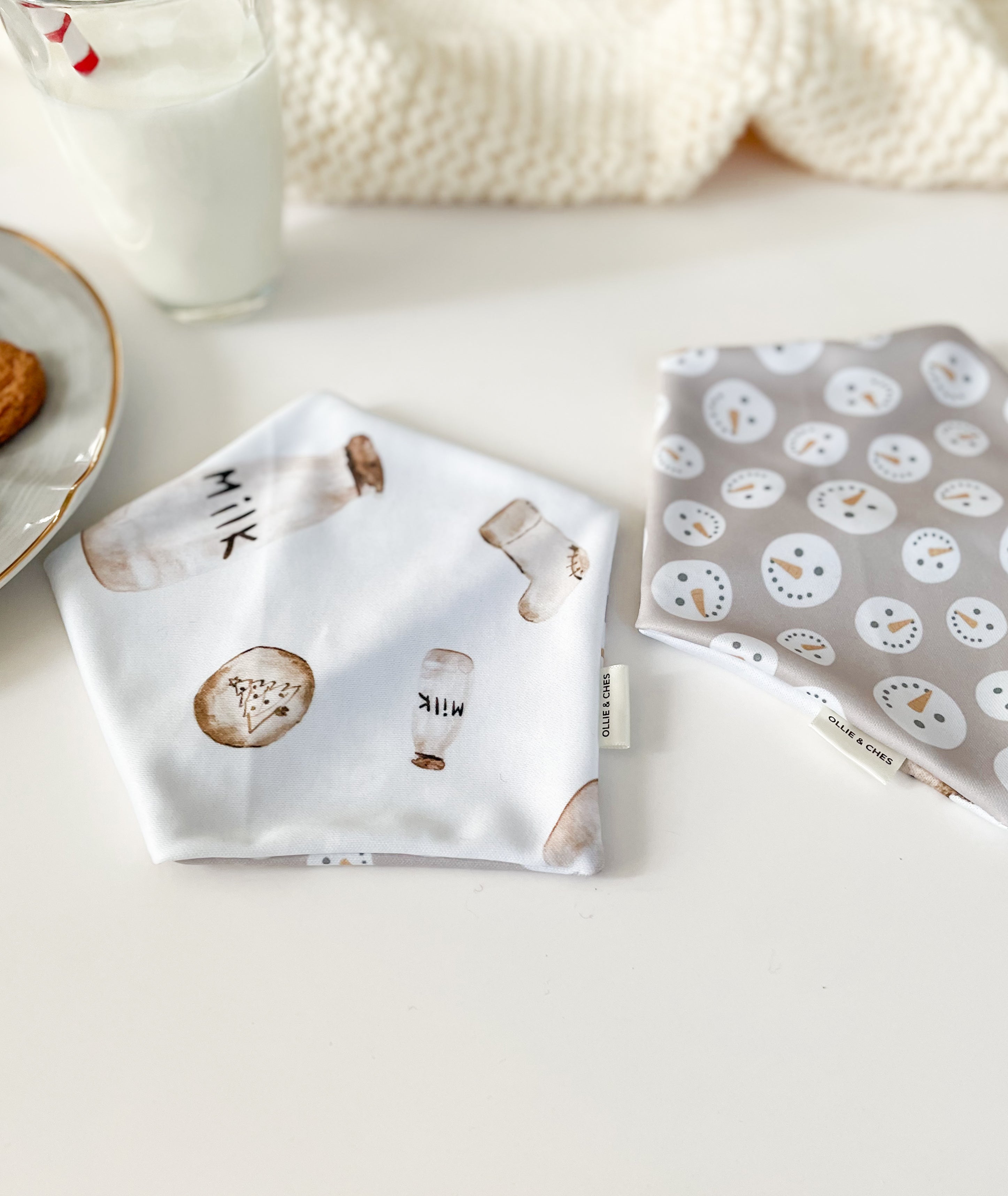 Santa's Milk & Cookies