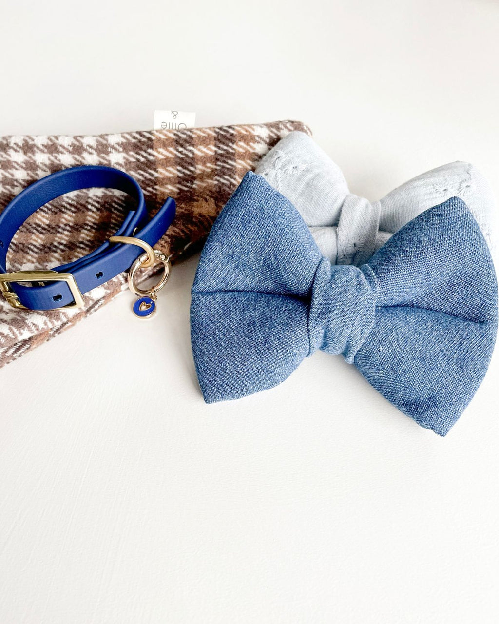 Denim Bow image 3